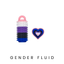 Gender Fluid Pride Fidgets Rainbow | THIS IS ME Collection Dans Fidget Foundry | Pain Stim Clicker 