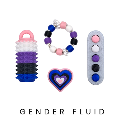 Gender fluid fidget toys
