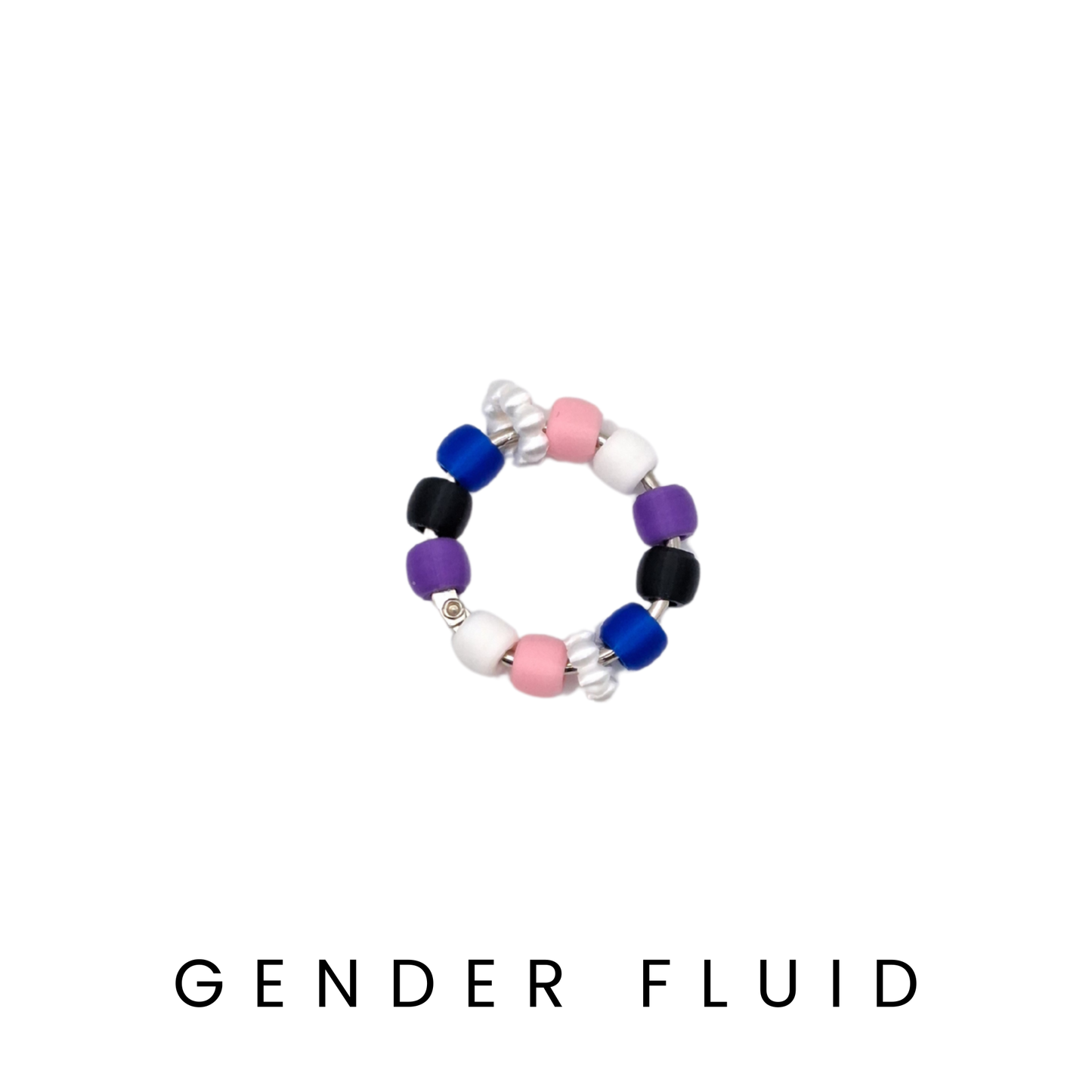 Gender fluid fidget loop sensory toy