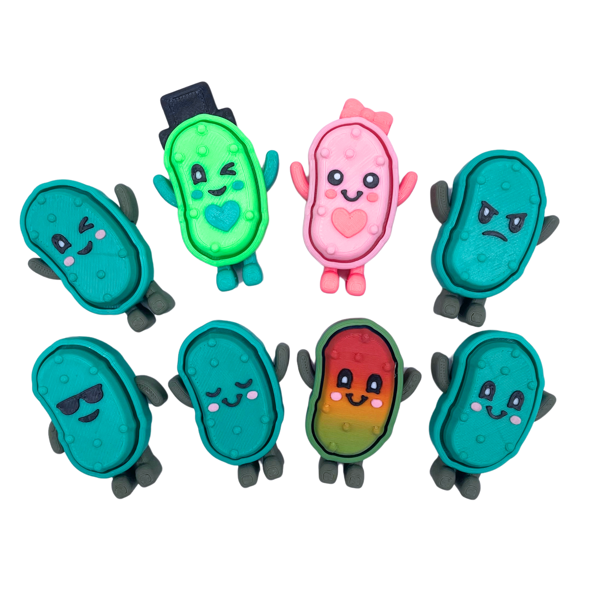 Pickle friends clicker asmr fidget toy