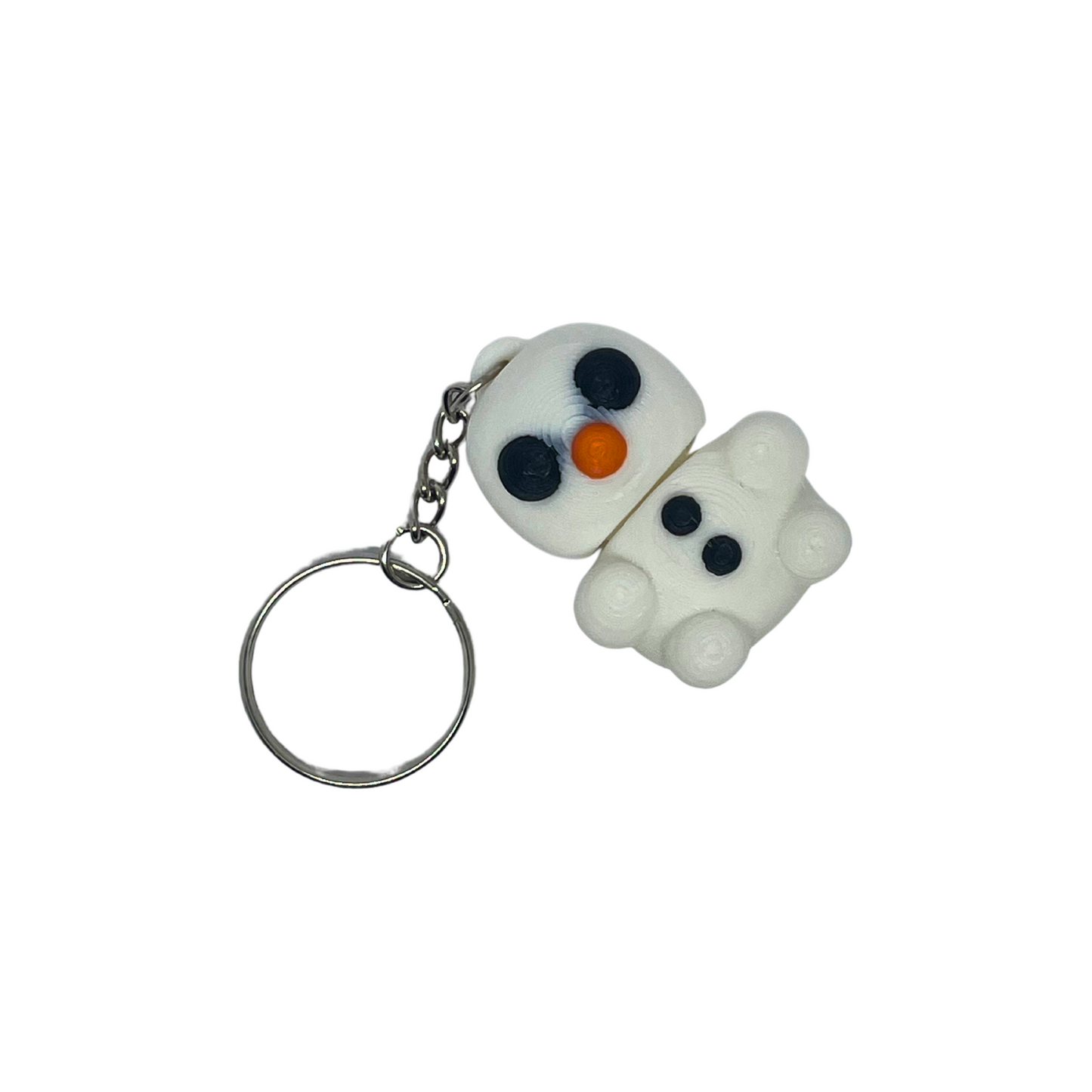 Snowman Keyring