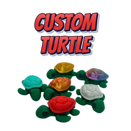 Custom Turtle Keyring