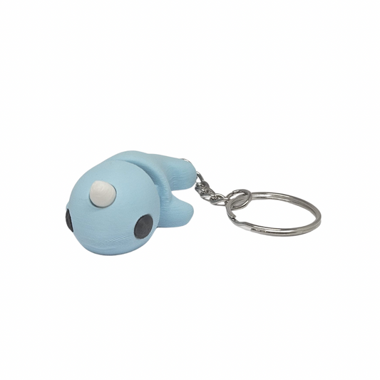 Narwhal Whale Keyring