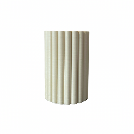 Ribbed Tube Vase