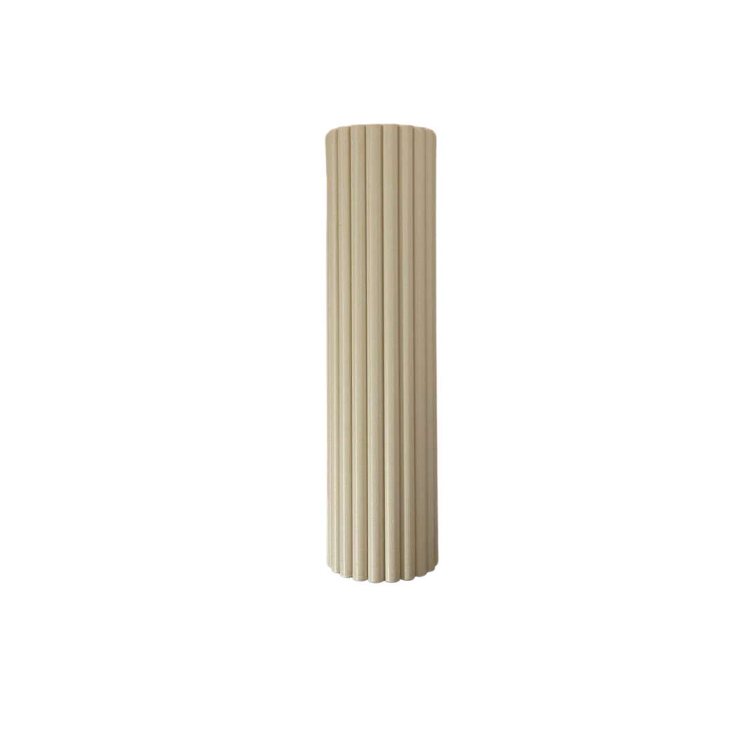 Terra Ribbed Vase