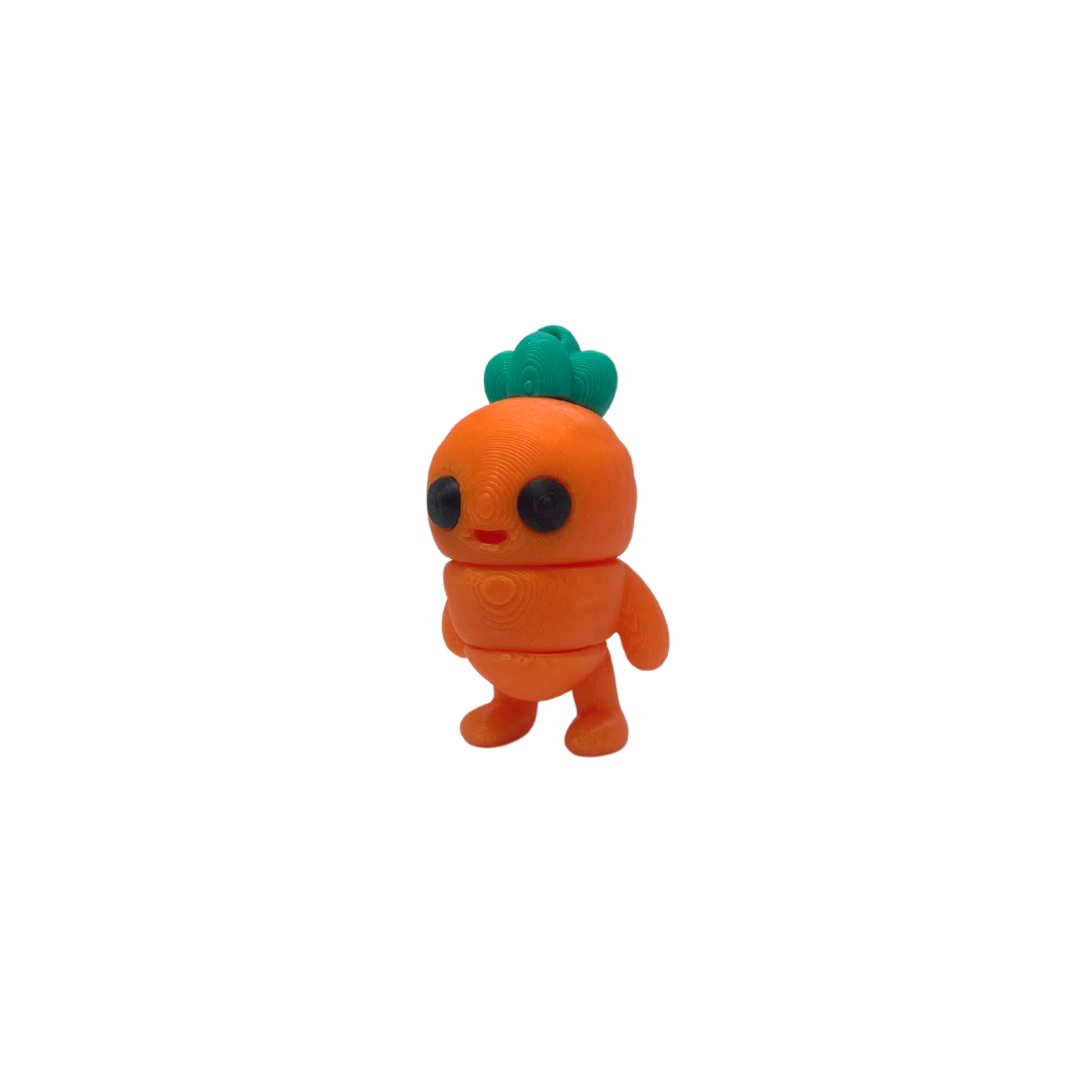 Carrot Keyring