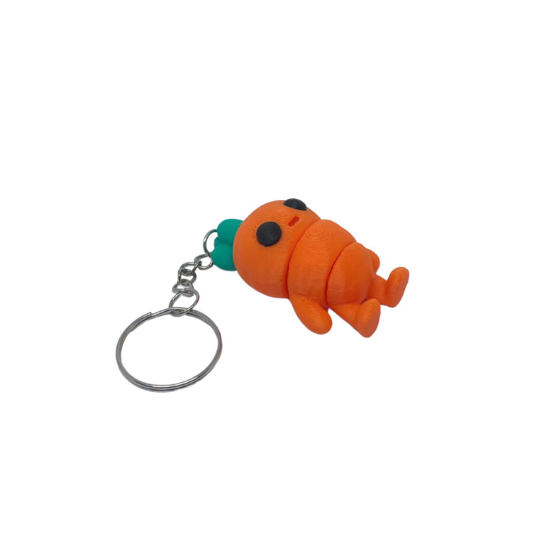 Carrot Keyring