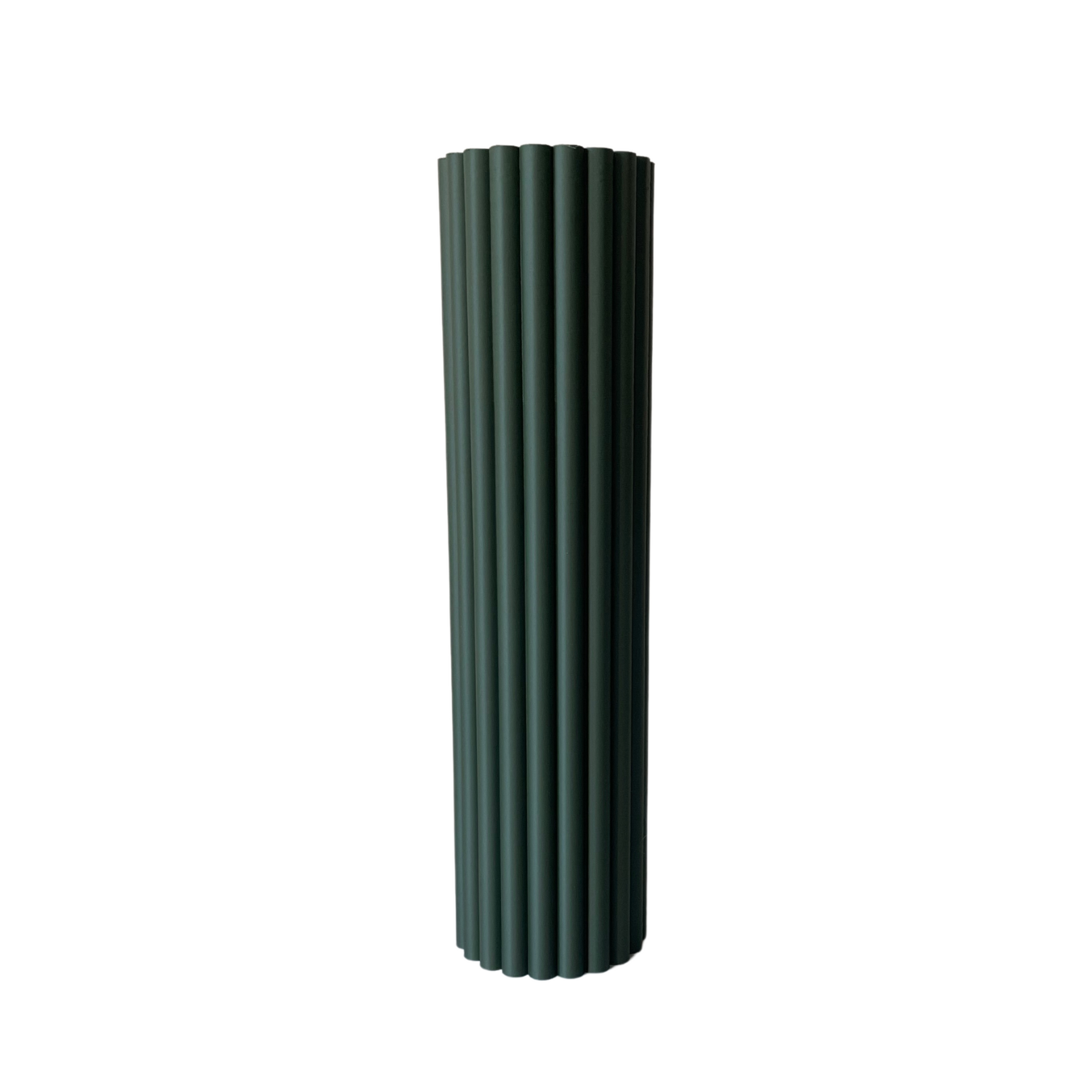 Terra Ribbed Vase