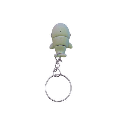 Whale Keyring