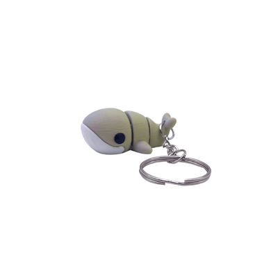 Whale Keyring