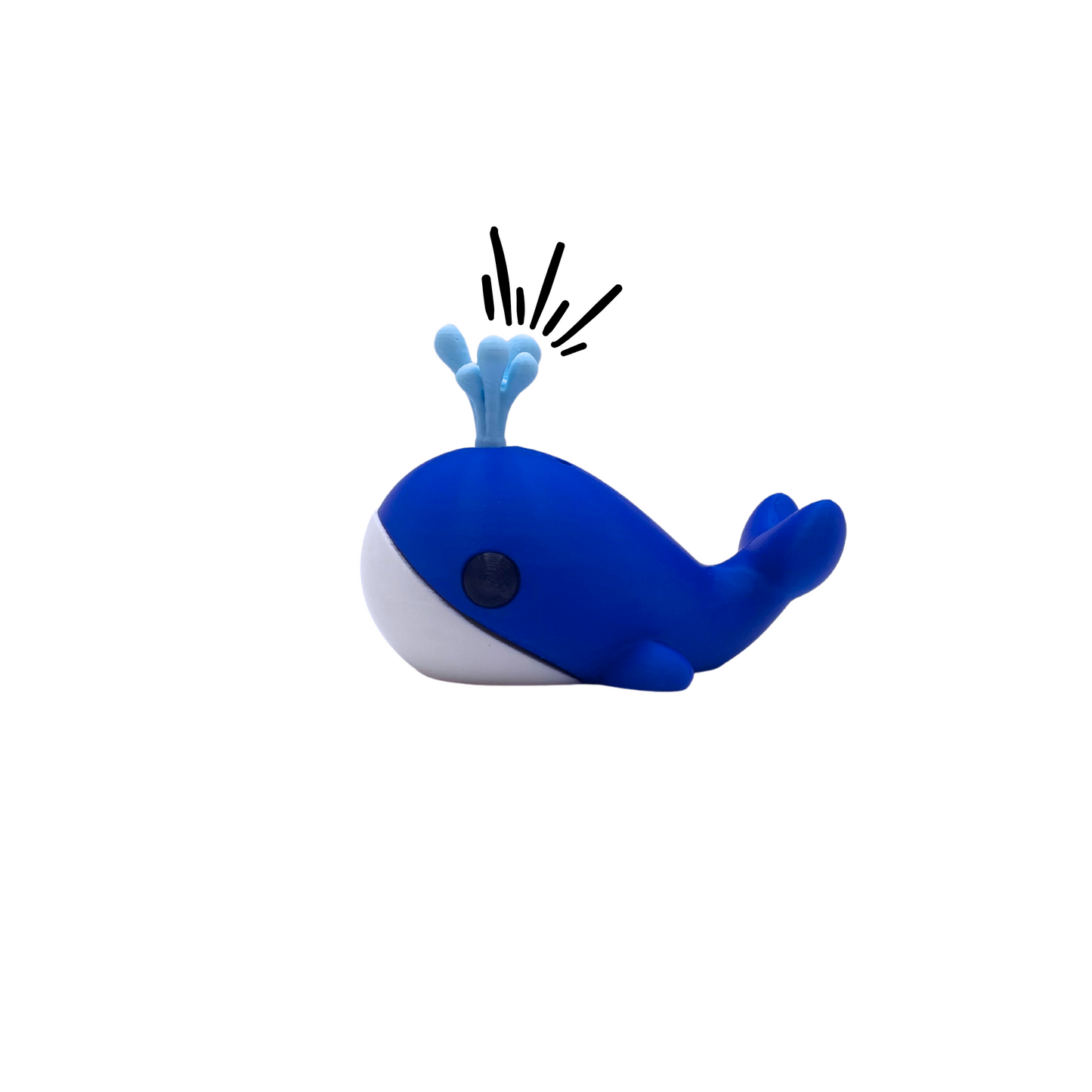 whale clicker fidget toy