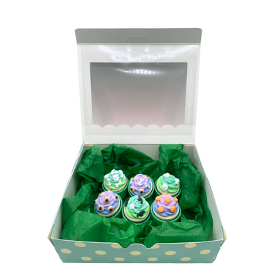 Cupcake Clicker Box fidget toy set with colorful cupcake-themed design, crisp ASMR clicks, and fun stress relief for kids and adults.