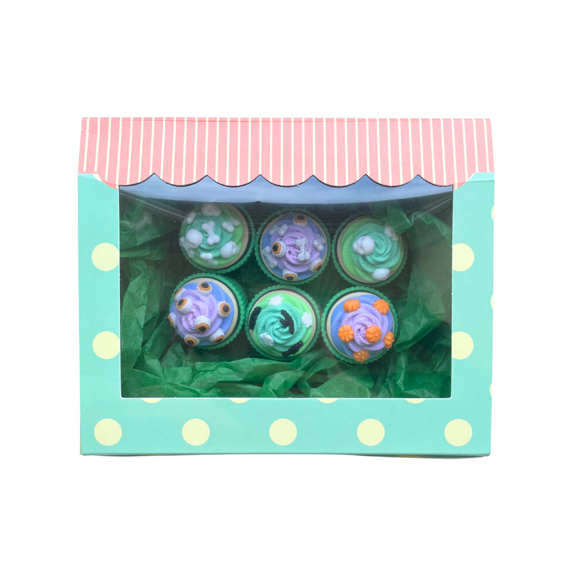Cupcake Clicker Box fidget toy set with colorful cupcake-themed design, crisp ASMR clicks, and fun stress relief for kids and adults.