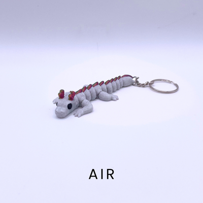 Elemental Dragon Keyrings