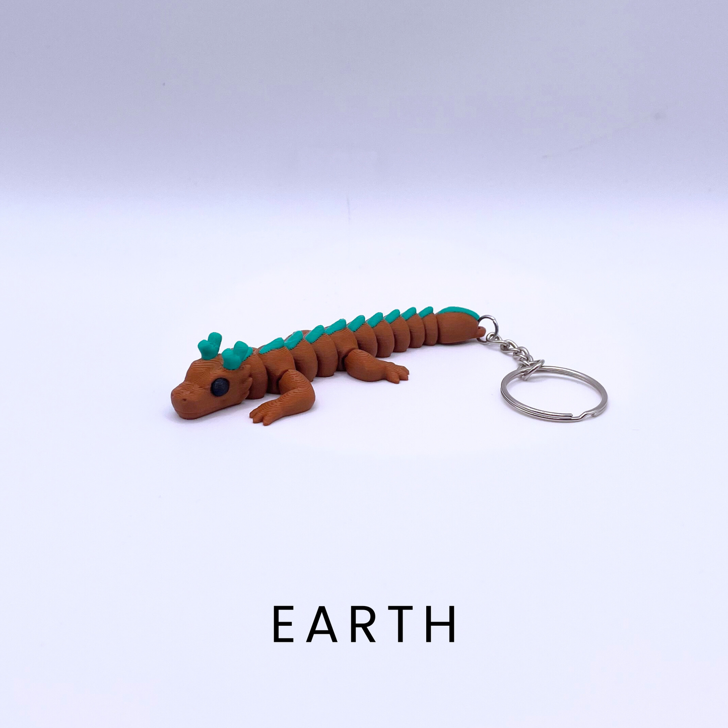 Elemental Dragon Keyrings