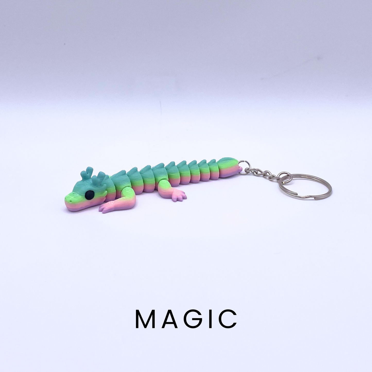 Elemental Dragon Keyrings