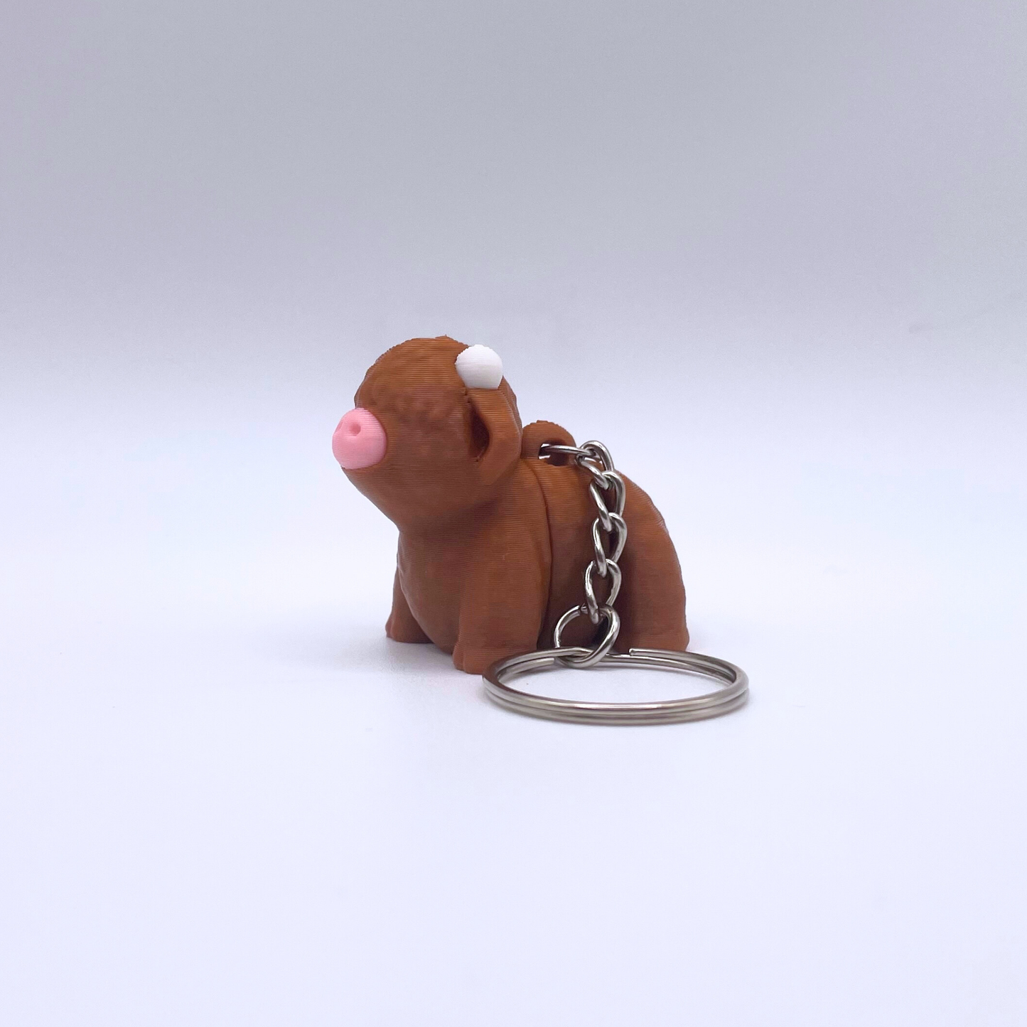 Highland Cow Keyring