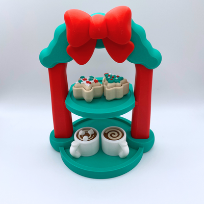 Christmas Clicker Tea Set