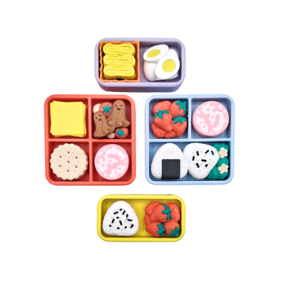 Lunchbox bento style clickers, sensory tool, fidget toy for kids and adults with ADHD and Autism