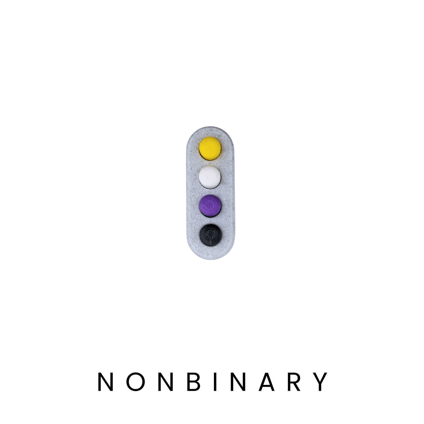 Non-Binary Fidgets push button fidgets