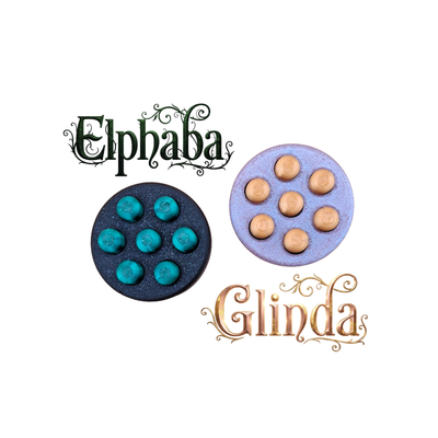 Push button fidget toy Glinda and Elphaba
