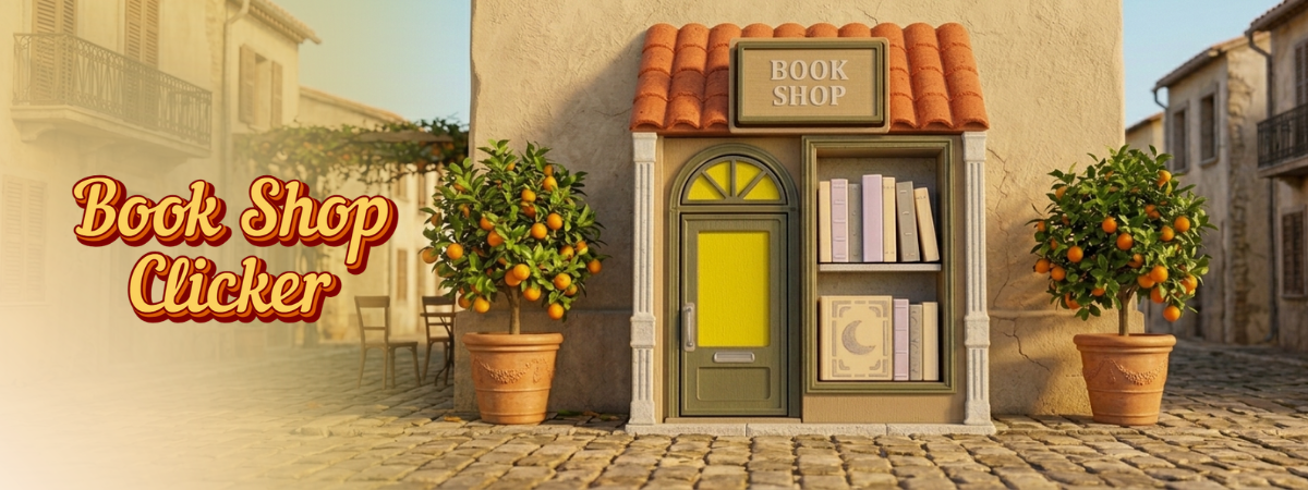 book shop clicker fidget toy 