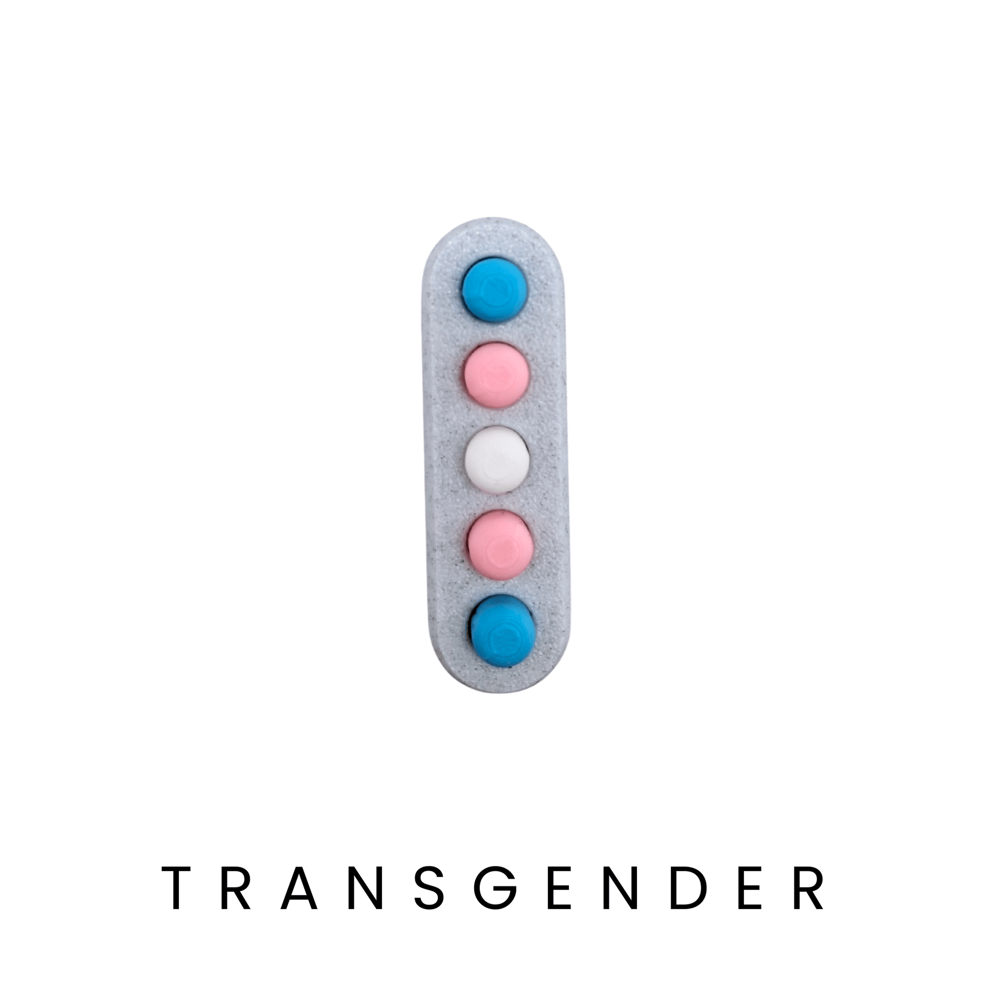 Transgender Fidgets push button fidget toy