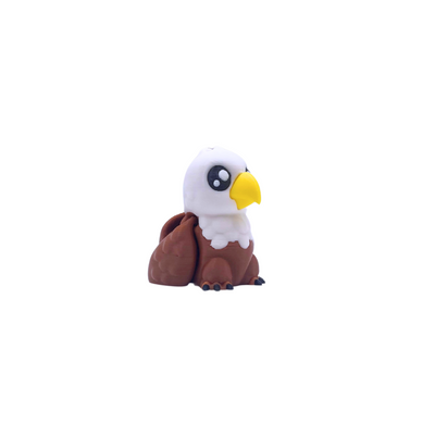 bold eagle fidget toy brown yellow and white