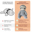 Comparison of LoveHugs weighted sloth vs other weighted stuffed animals for anxiety.