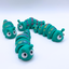 rainbow giant caterpillar keyring