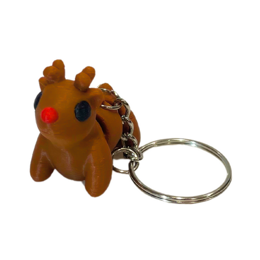 Reindeer Keyring