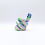 rainbow worm tangle fidget toy with bumpy texture