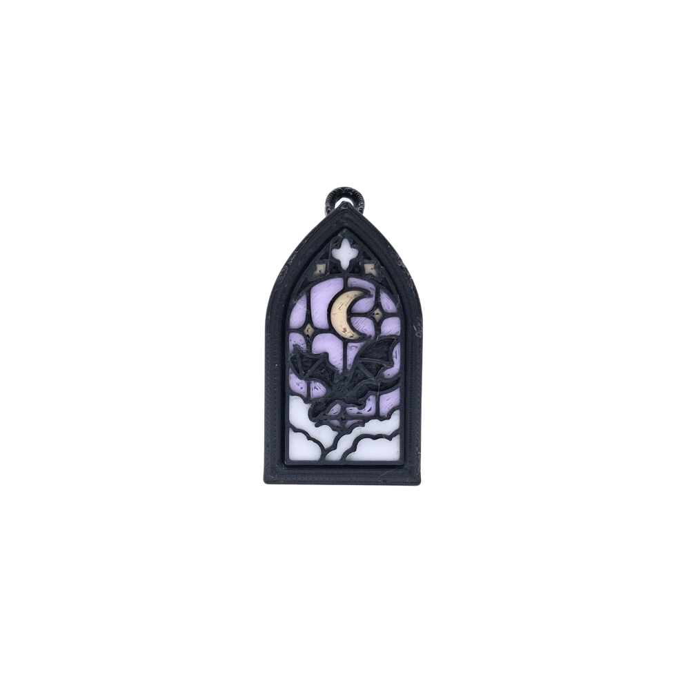 stained glass dragon clicker fidget toy