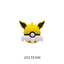 Poke Ball Clickers featuring Jolteon design, perfect for stress relief and concentration enhancement.