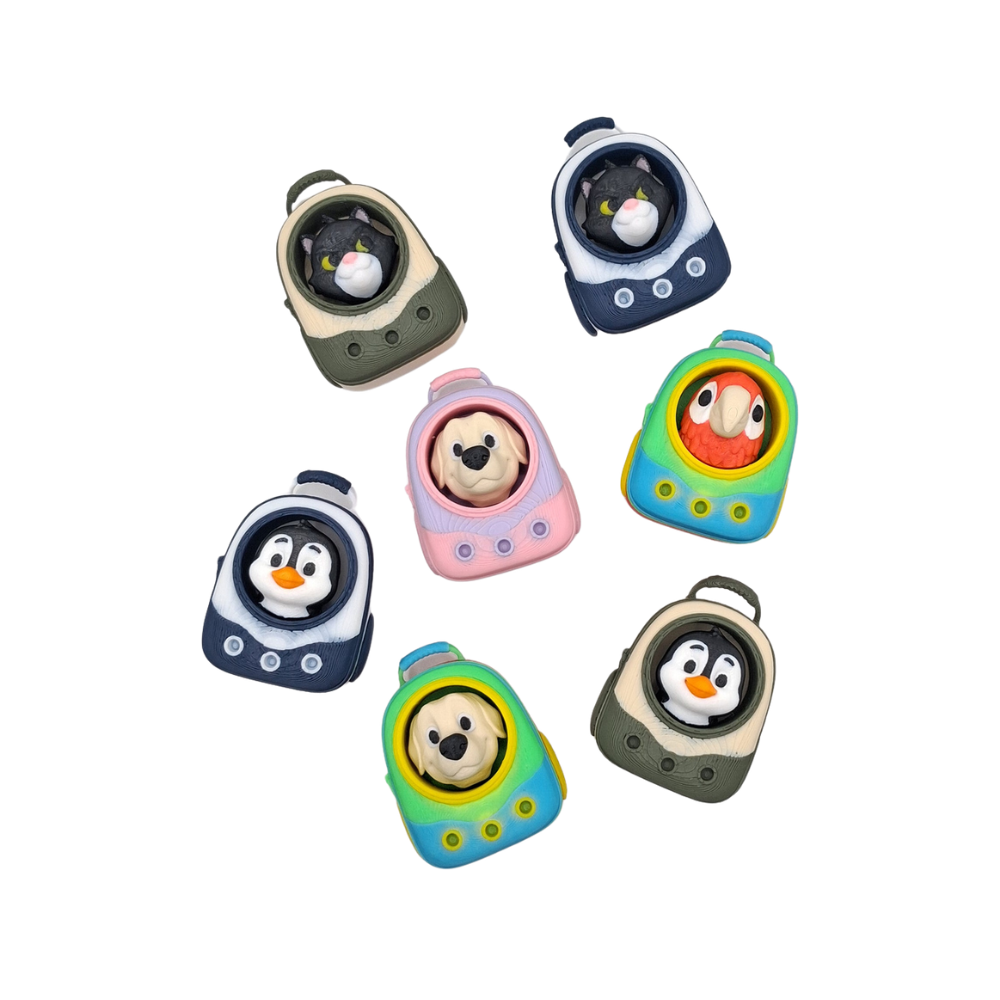 Animal Backpack Clicker