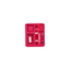 Royal Hot Pink Fidget card sensory tactile toy