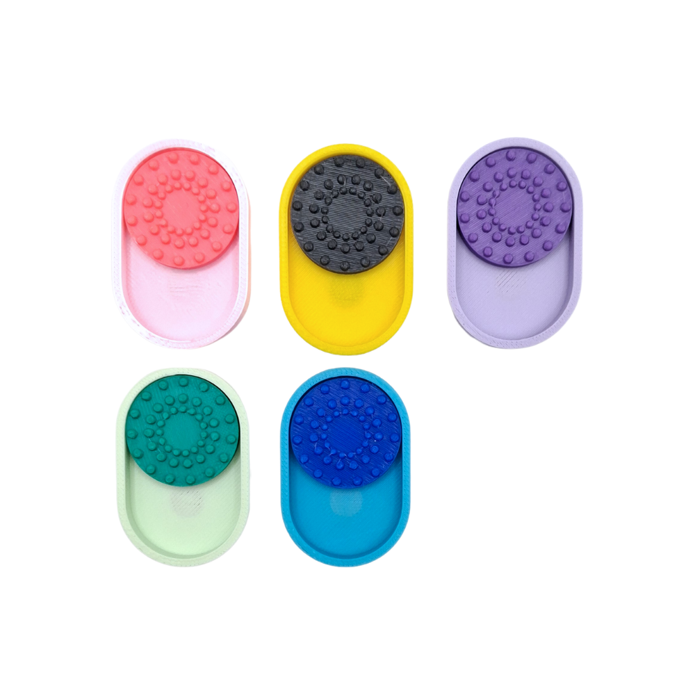 Magnetic Slider Sensory Tool for Adults with Tactile Feedback