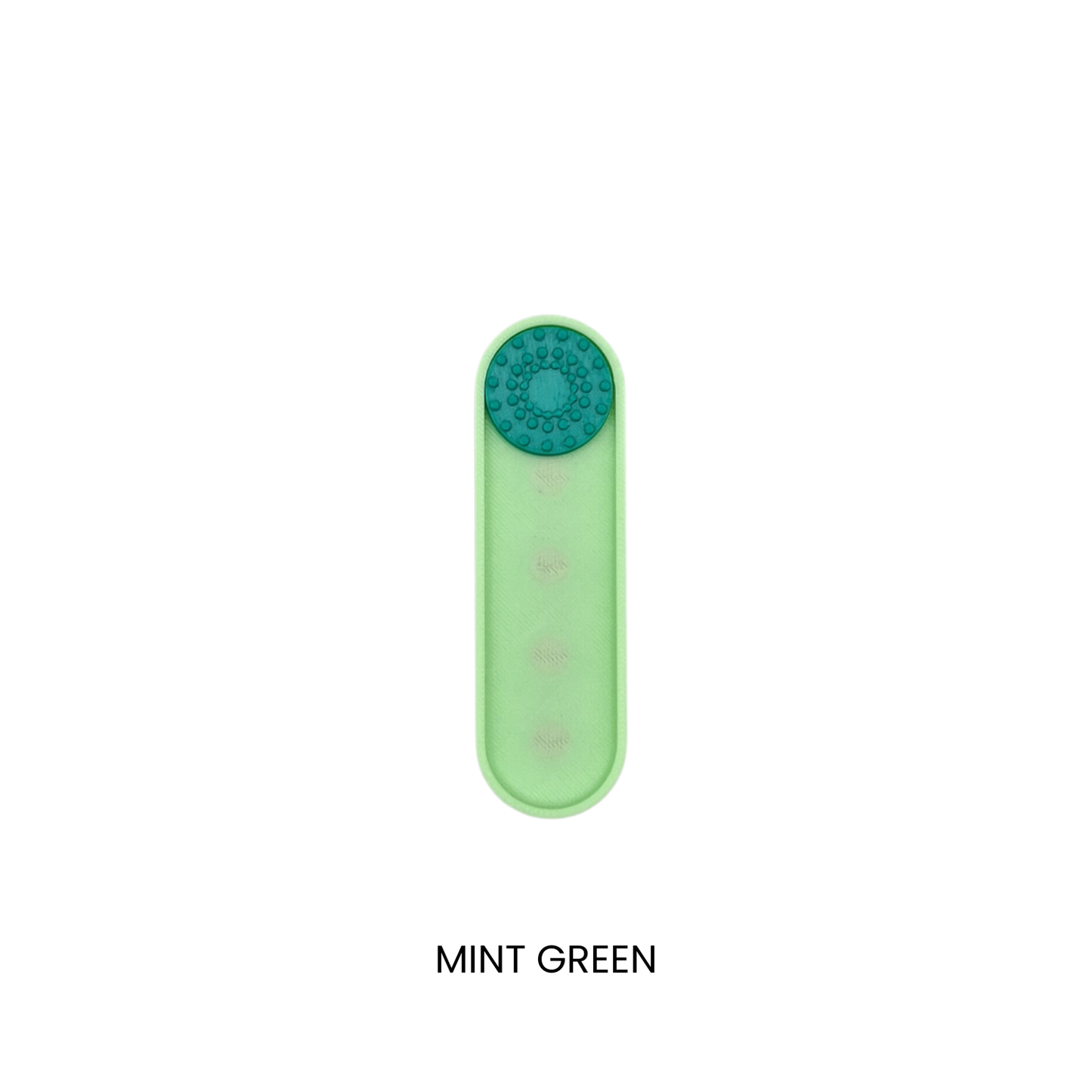 mint green mag rail magnet slider fidget toy 3d printed sensory tool for adults with ADHD