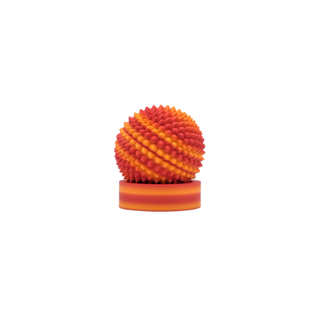 Medium Halloween Spike Sphere sensory tool for grounding