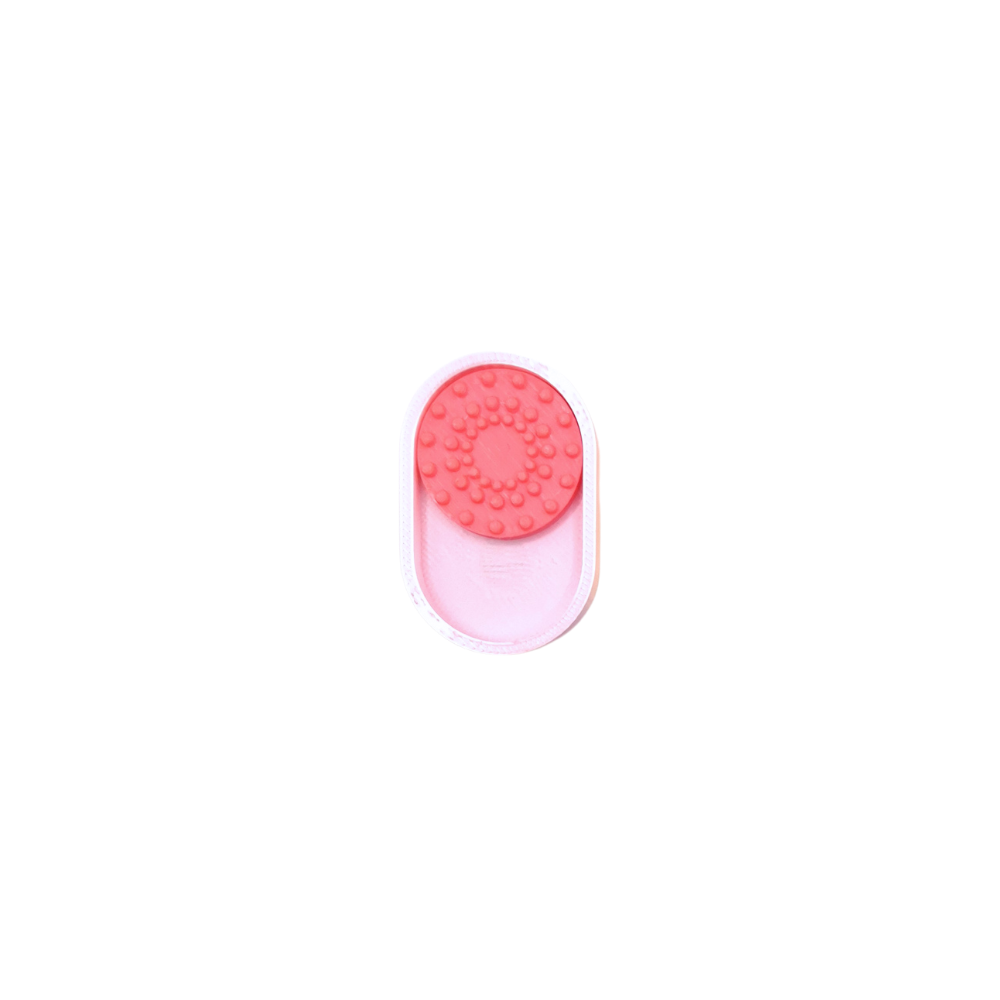 Pink Magnetic Slider Sensory Tool for Adults with Tactile Feedback