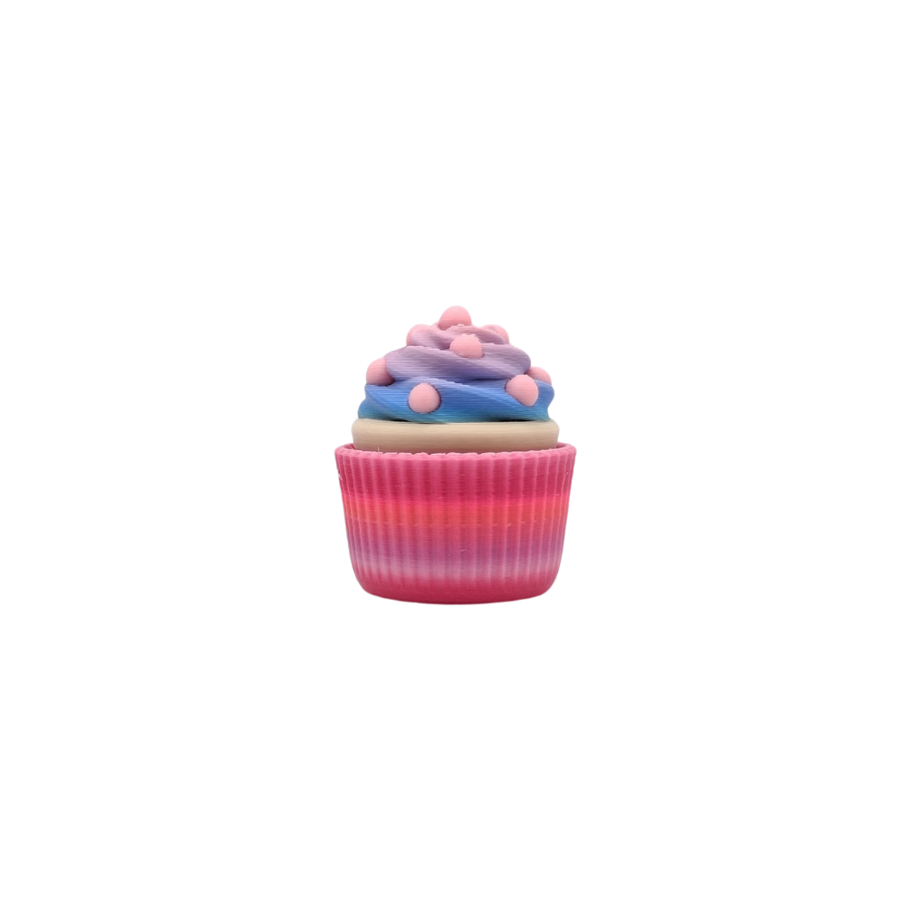 spring cupcake clicker fidget toy