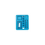 Blue Fidget card sensory tactile toy