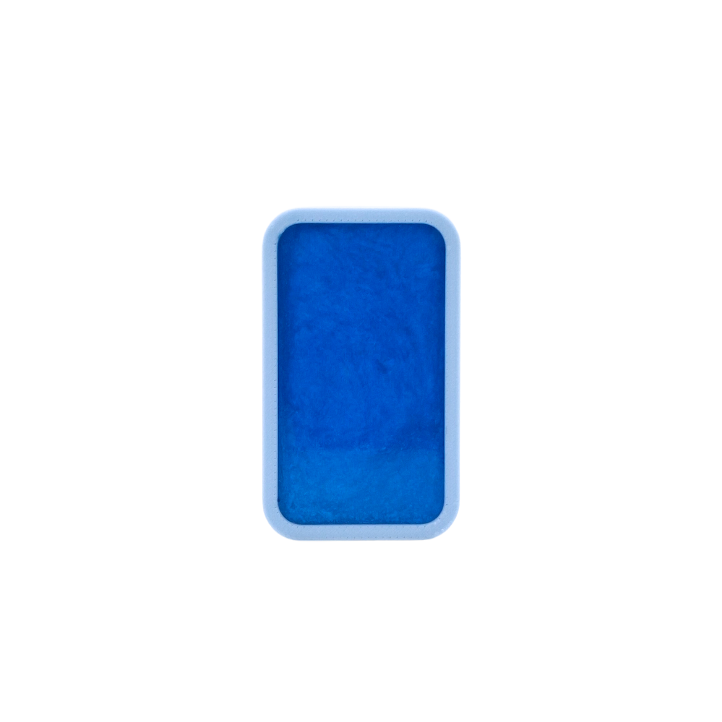 Resin Mag Sliders in vibrant blue color featuring a rectangular shape and smooth finish.
