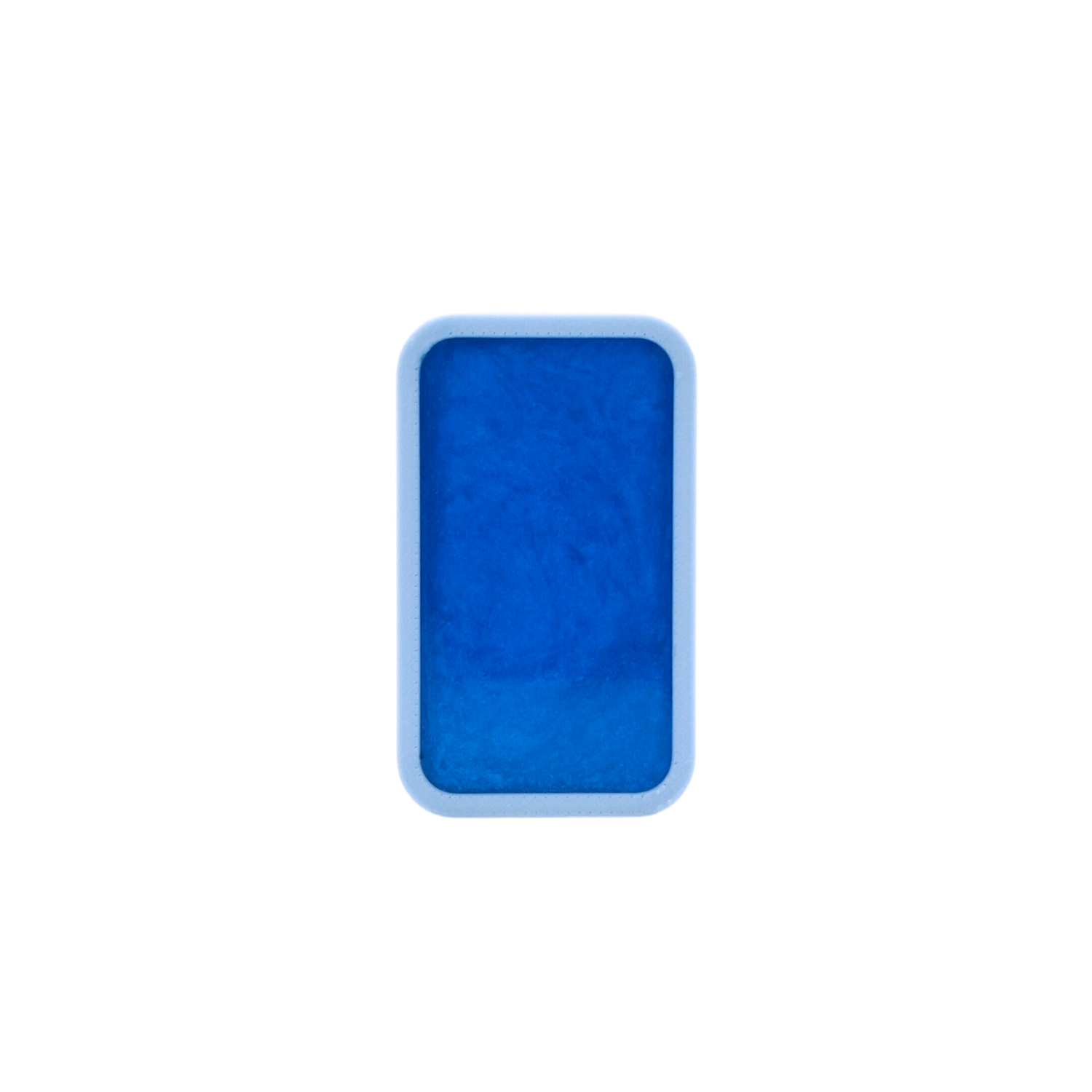 Resin Mag Sliders in vibrant blue color featuring a rectangular shape and smooth finish.