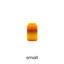 Pain stim clicker sensory tool for neurodivergent adults sunset yellow small
