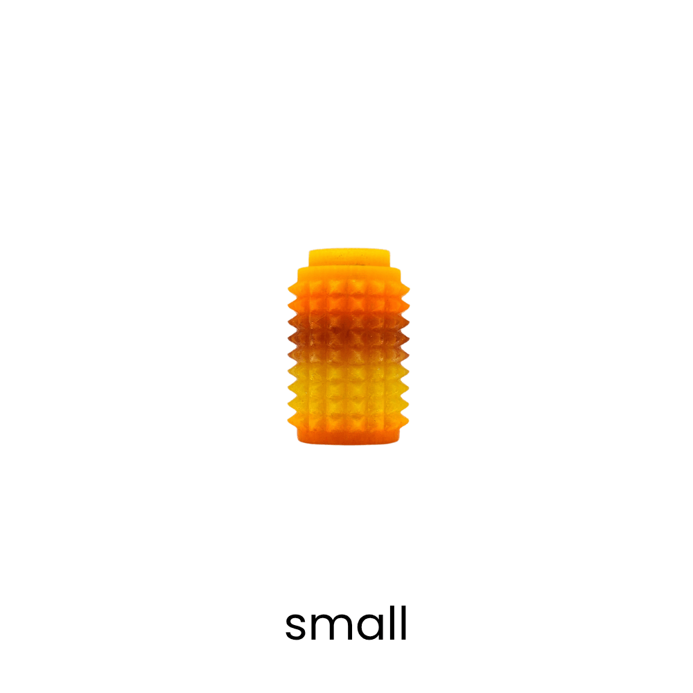 Pain stim clicker sensory tool for neurodivergent adults sunset yellow small