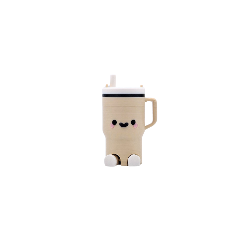 tumbler clicker fidget sensory toy Stanley beige