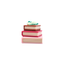 Book stack clicker with sleeping dragon sensory fidget toy