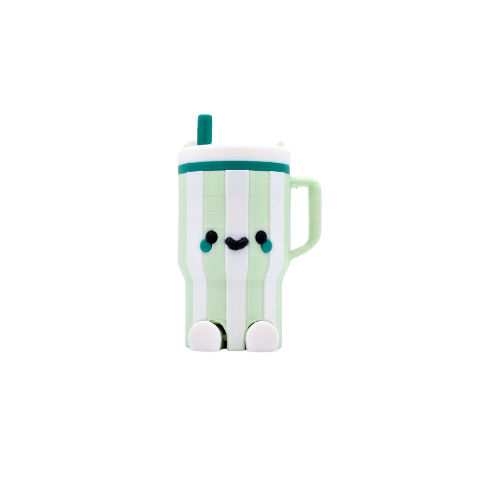 stripped Stanley cup mug clicker sensory fidget toy