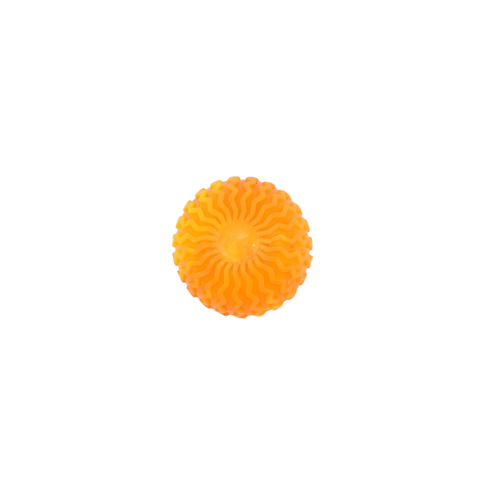 orange texture sugar ball squishy